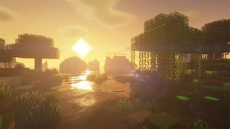 Mcpe central shaders  This shaders package adds a lot of cool features such as clouds, shadows, water, leaves, sunlight which usually shaders